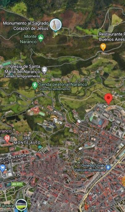 奥维耶多Atico Mirador Del Naranco, Parking Gratuito, Wifi, Zona Residencial公寓 外观 照片